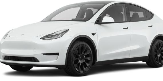 TESLA MODEL Y 2020 5YJYGDEF9LF053790 image